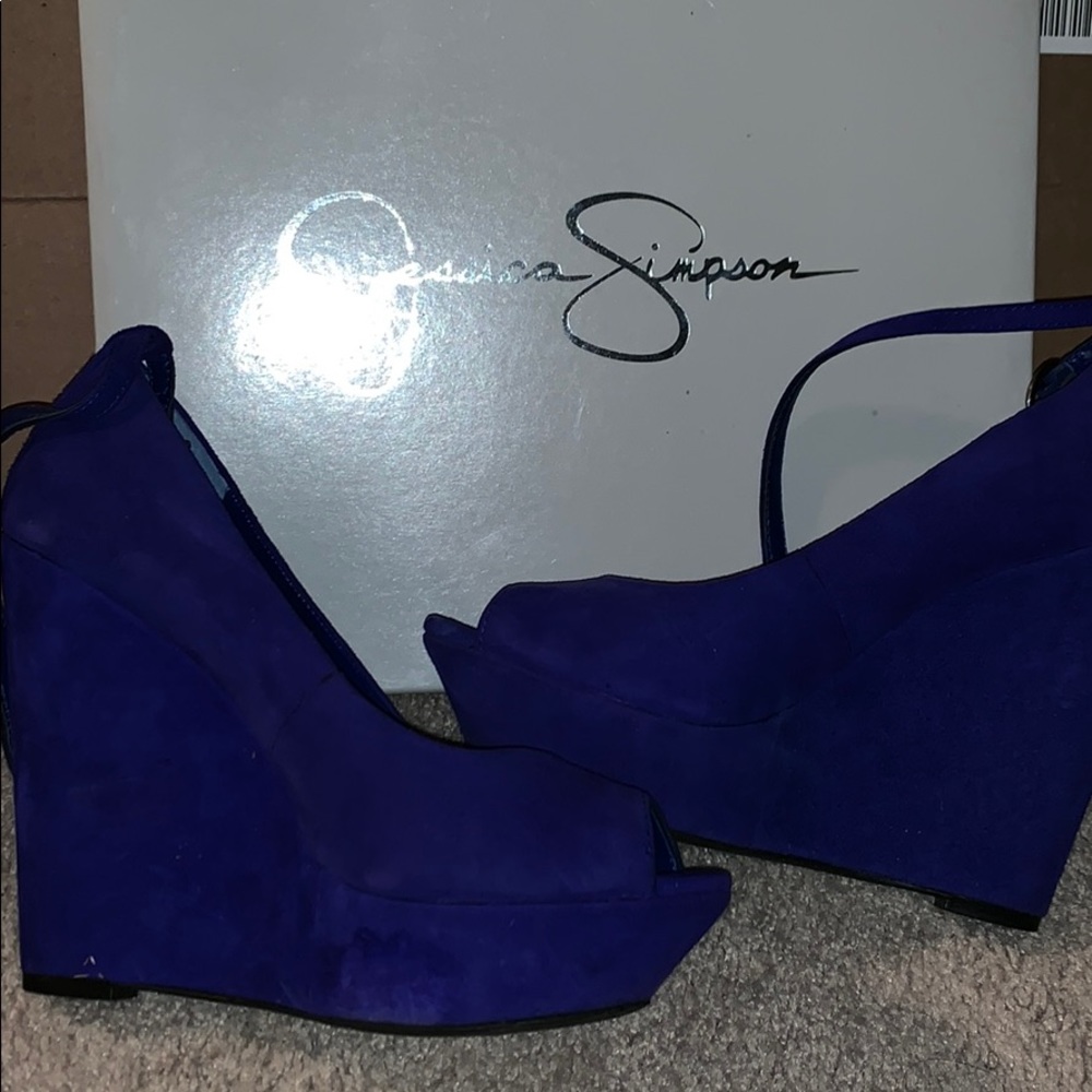 Blue Violet JS wedge